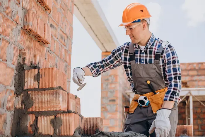 Trabajo de albañilería realizado por EB Construcciones